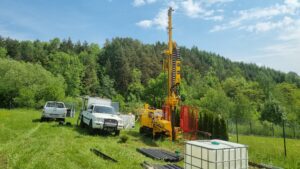 wykonanie otworów redzeniowych w Łącku
