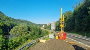wykonanie otworów rdzeniowych w Nysie Kłodzkiej