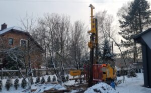 wykonanie otworów rdzeniowych w Trzebinii